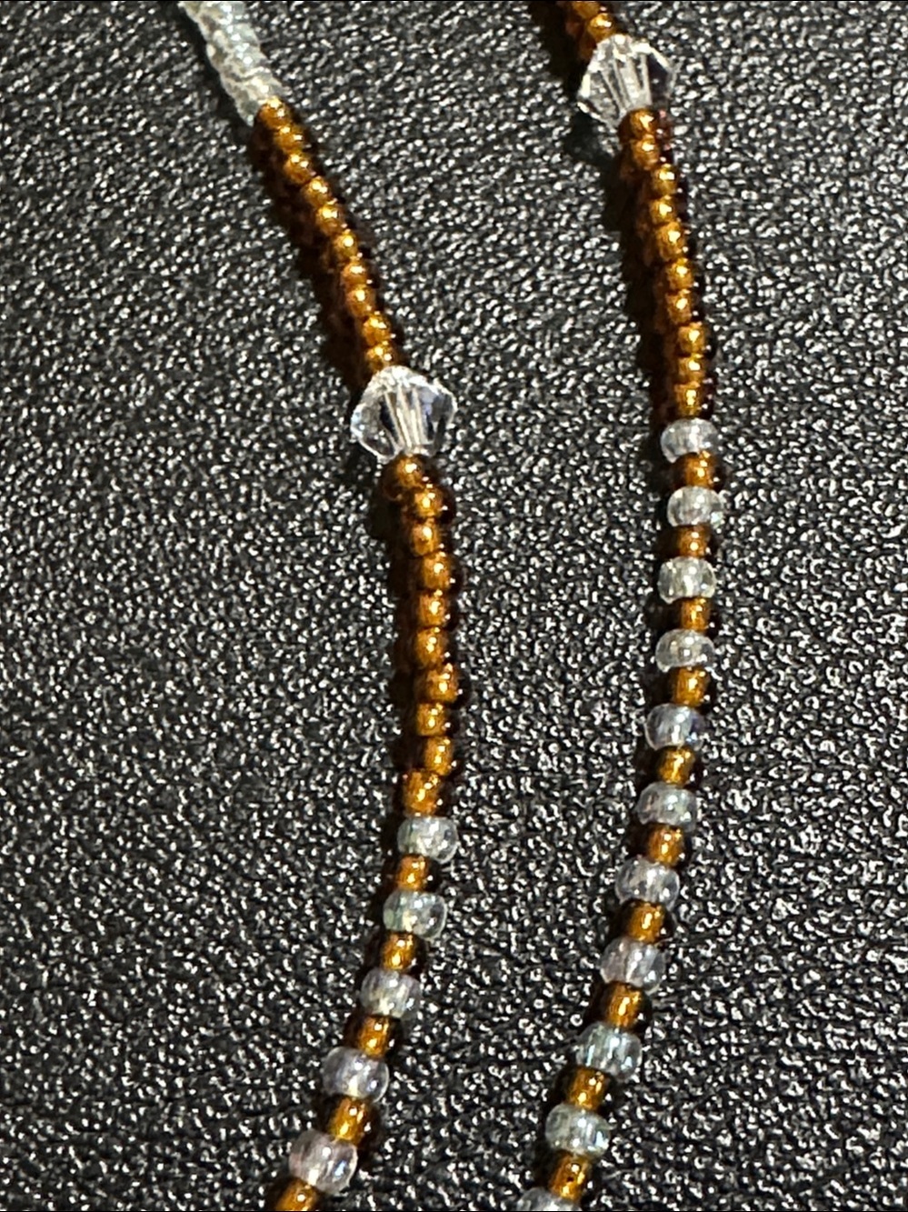 101. Two Eye Glass Holder Glass Bead Straps - Picture 8 of 10